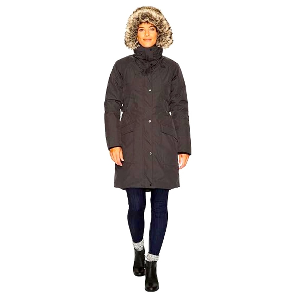 The North Face DryVent Black Hoodie Parka Size S|P